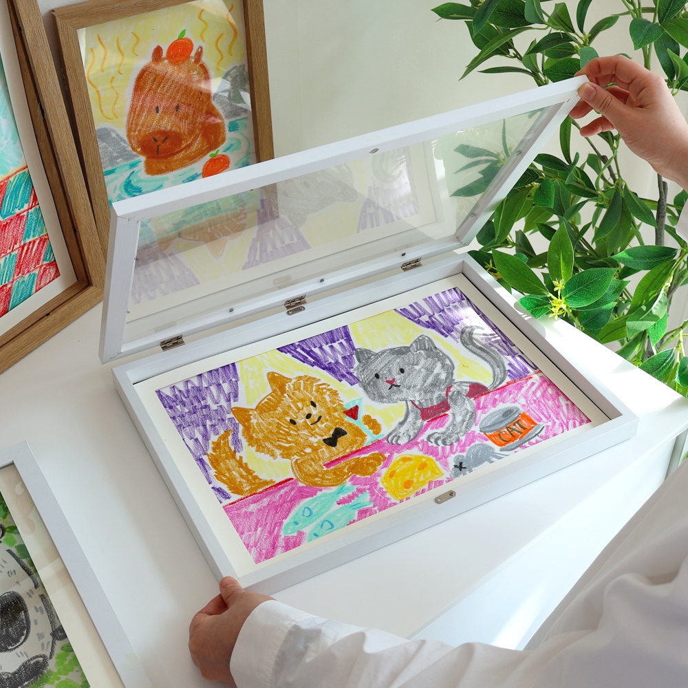 A4/A3 아이 그림 보관 100장 액자 키핑 도화지 보관함 액자틀 프레임 가격 추이 이지유 A4/A3 아이 그림 보관 100장 액자 키핑 도화지 보관함 액자틀 프레임 - 최저가 11,610원