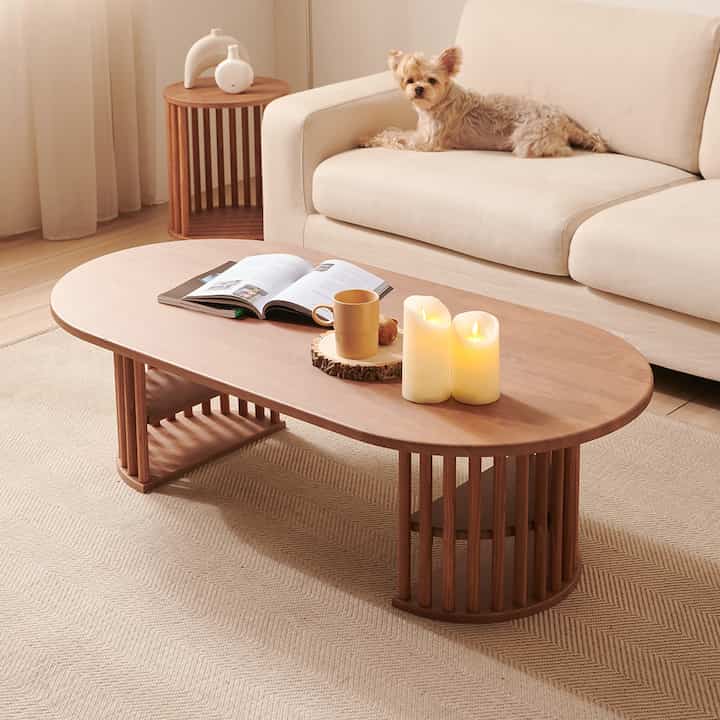 Albero 円形 ローテーブル 120cm