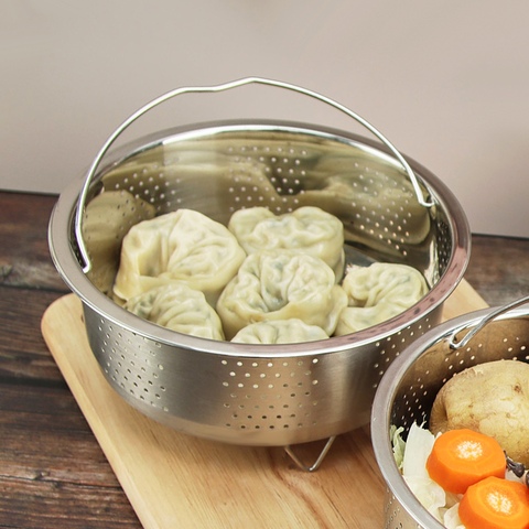 찜기·찜통 > 스텐 만두 야채 떡 이유식 만능 멀티 찜기 찜통 찜판 중형 | 오늘의집 쇼핑