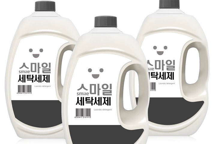 액체세탁세제 > 스마일 액체 세탁세제 2.5L 3개 | 오늘의집 쇼핑 스마일 액체 세탁세제 2.5L 3개