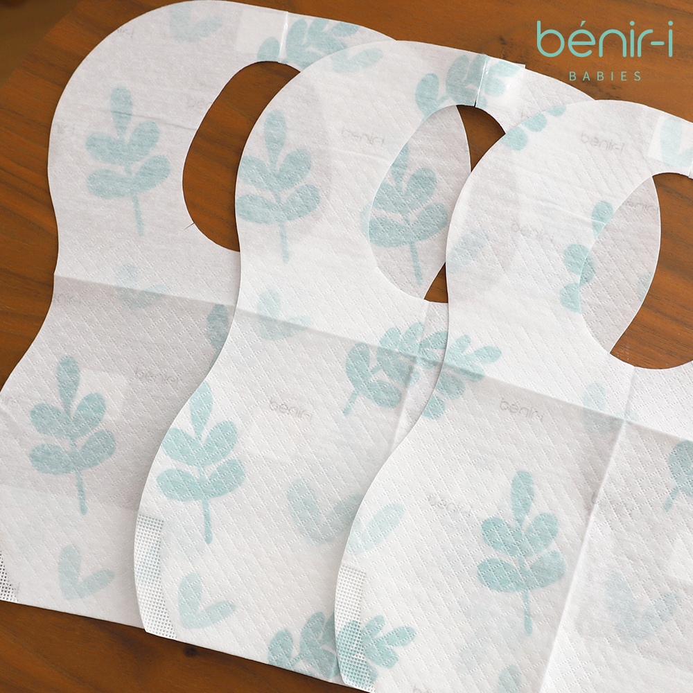 베니르아이 일회용 아기 턱받이 새싹 1박스 (20매)
