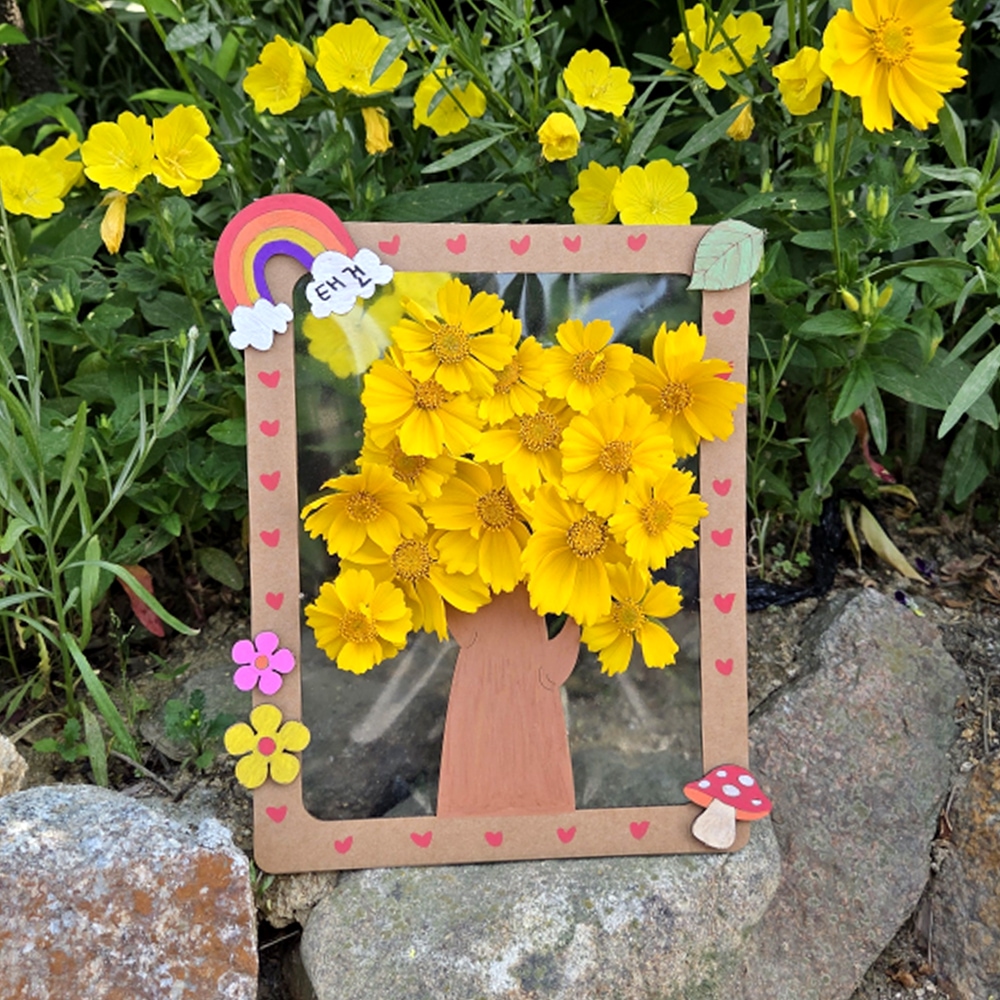 유니아트 DIY755 자연놀이계절나무액자만들기
