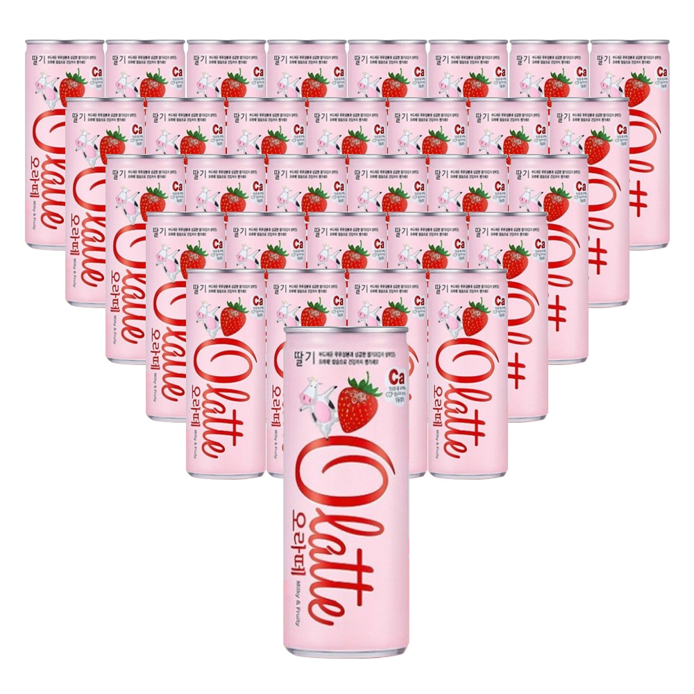치바리아 오라떼 딸기 240ml 30입
