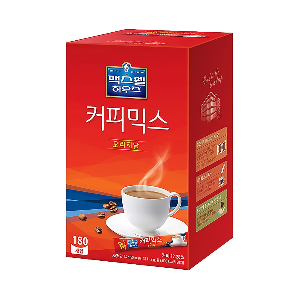 치바리아 동서 맥스웰하우스 커피믹스 오리지날 180T