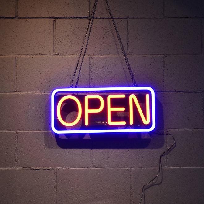 LED 오픈 네온사인 조명 OPEN 개업선물 가격 비교 올루미 LED 오픈 네온사인 조명 OPEN 개업선물