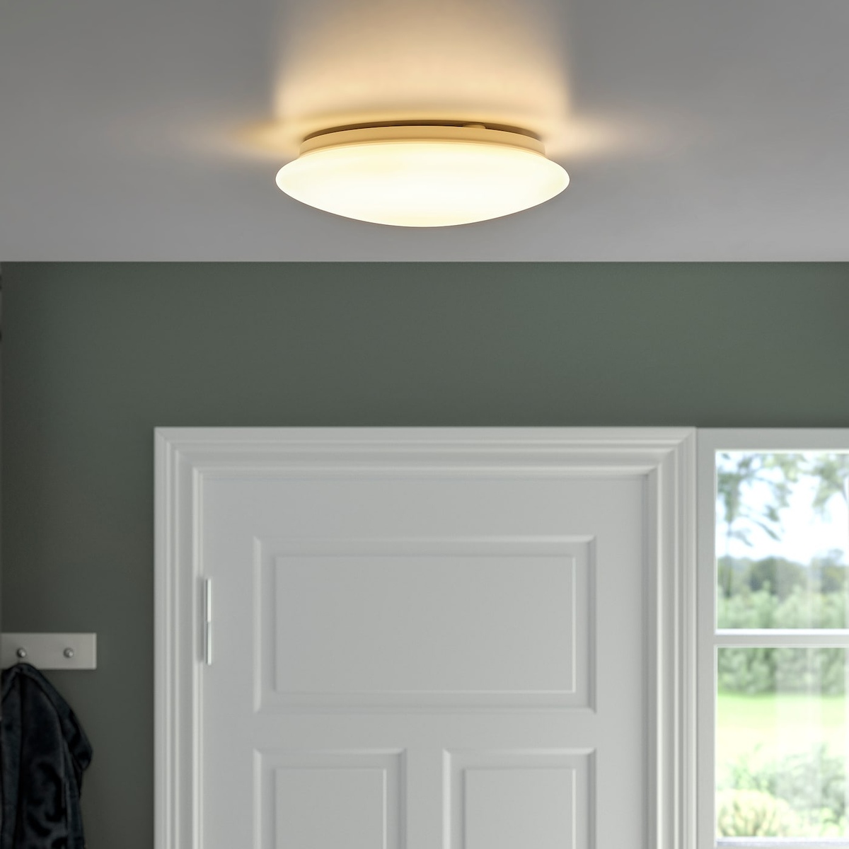 이케아 발라스트 LED 천장등 벽조명 25cm