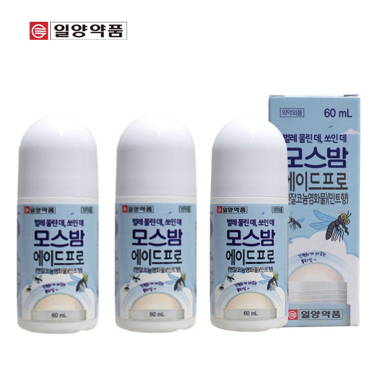 일양약품 모기물린데 바르는완화제 3P세트 모스밤60ml 가격 추이 어반띵즈 일양약품 모기물린데 바르는완화제 3P세트 모스밤60ml - 최저가 10,500원
