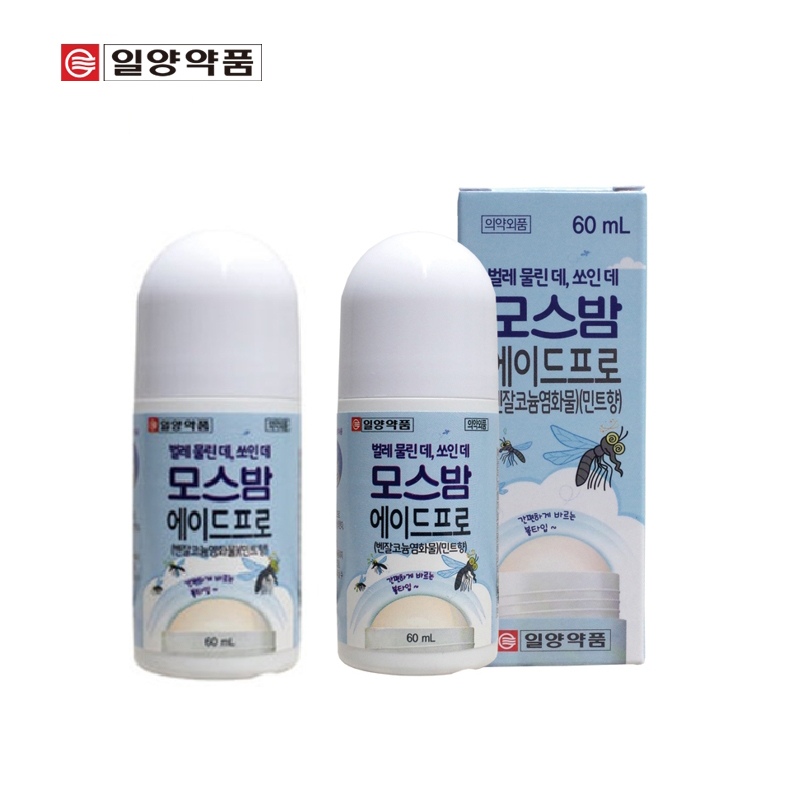어반띵즈 일양약품 물린데 바르는완화제 모스밤60ml X2개 세트