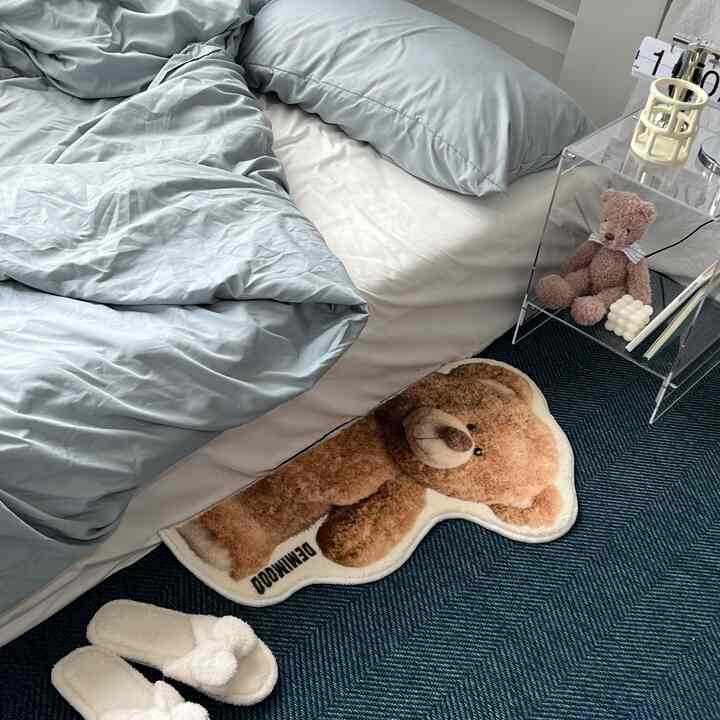 Teddy bear ラグ［2サイズ］