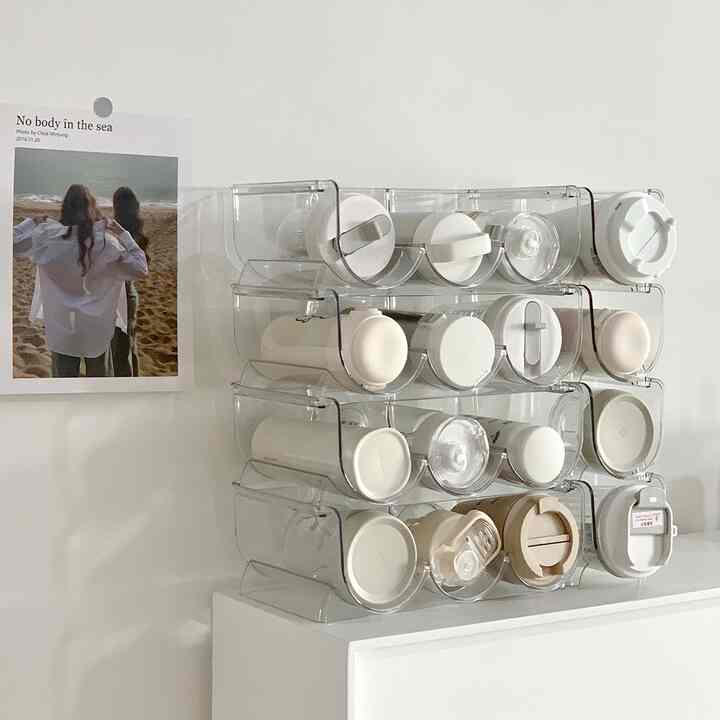 タンブラー 透明 アクリル 収納箱［3サイズ］