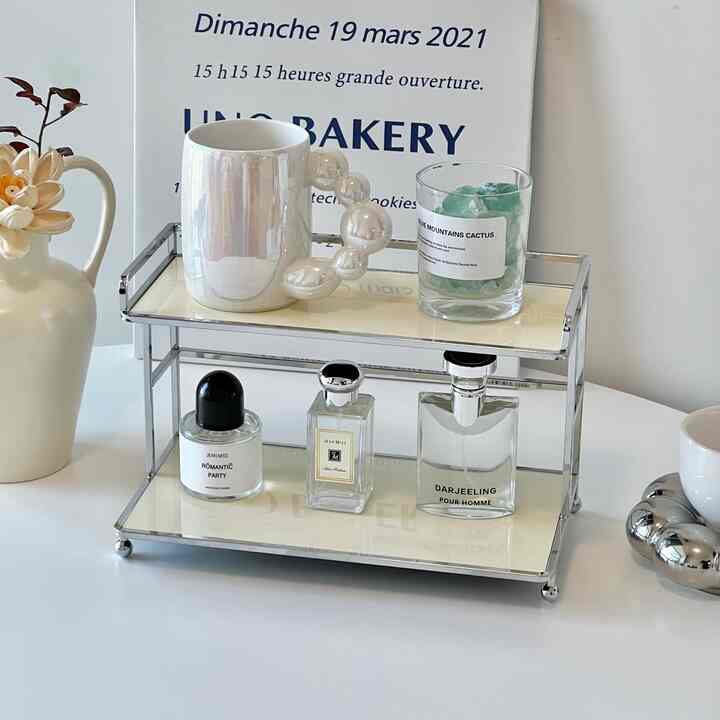 2段 ラック ミニ［2色］