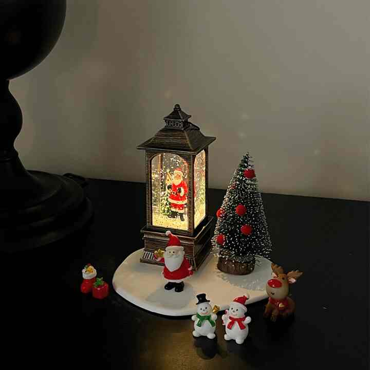 Christmas Glittering Lantern (4 options)