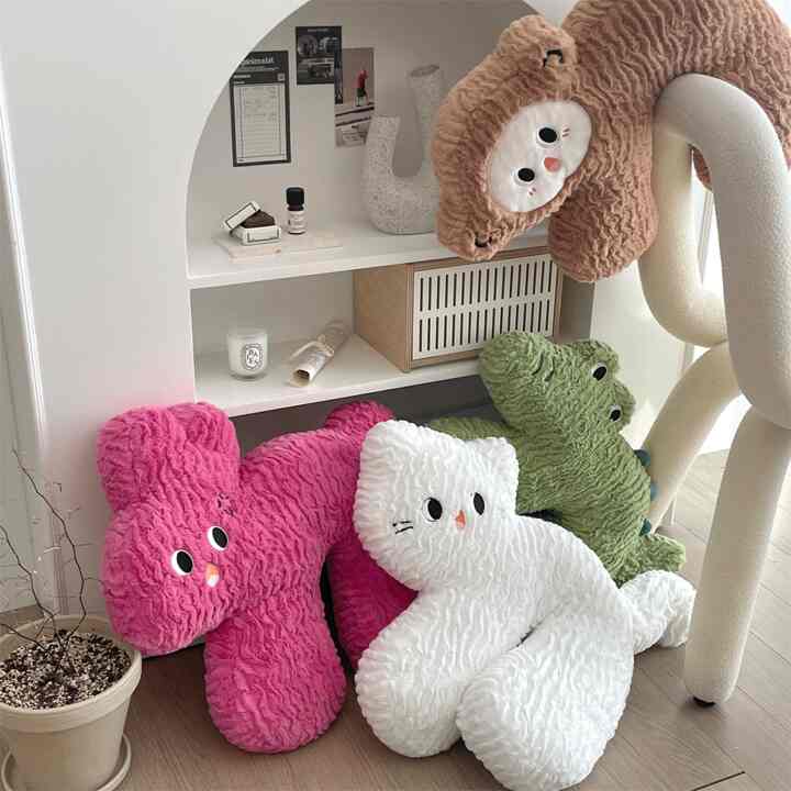 ピキ 動物 クッション 人形［4種］