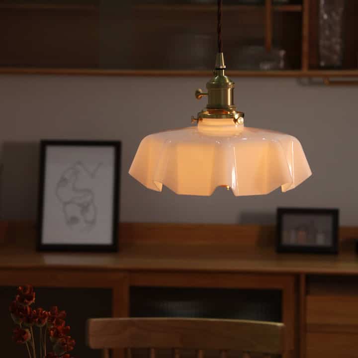 フラワー ペンダントライト［2色］