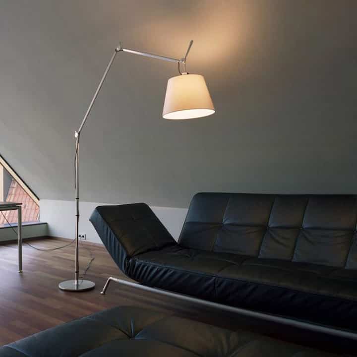 スチール モダン フロアランプ［3サイズ］