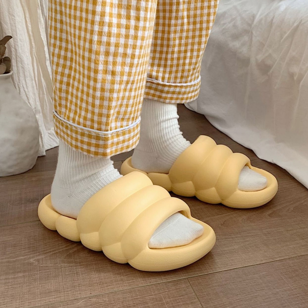 젊은이마켓 뚱카롱 층간소음방지 실내화 슬리퍼 구름슬리퍼