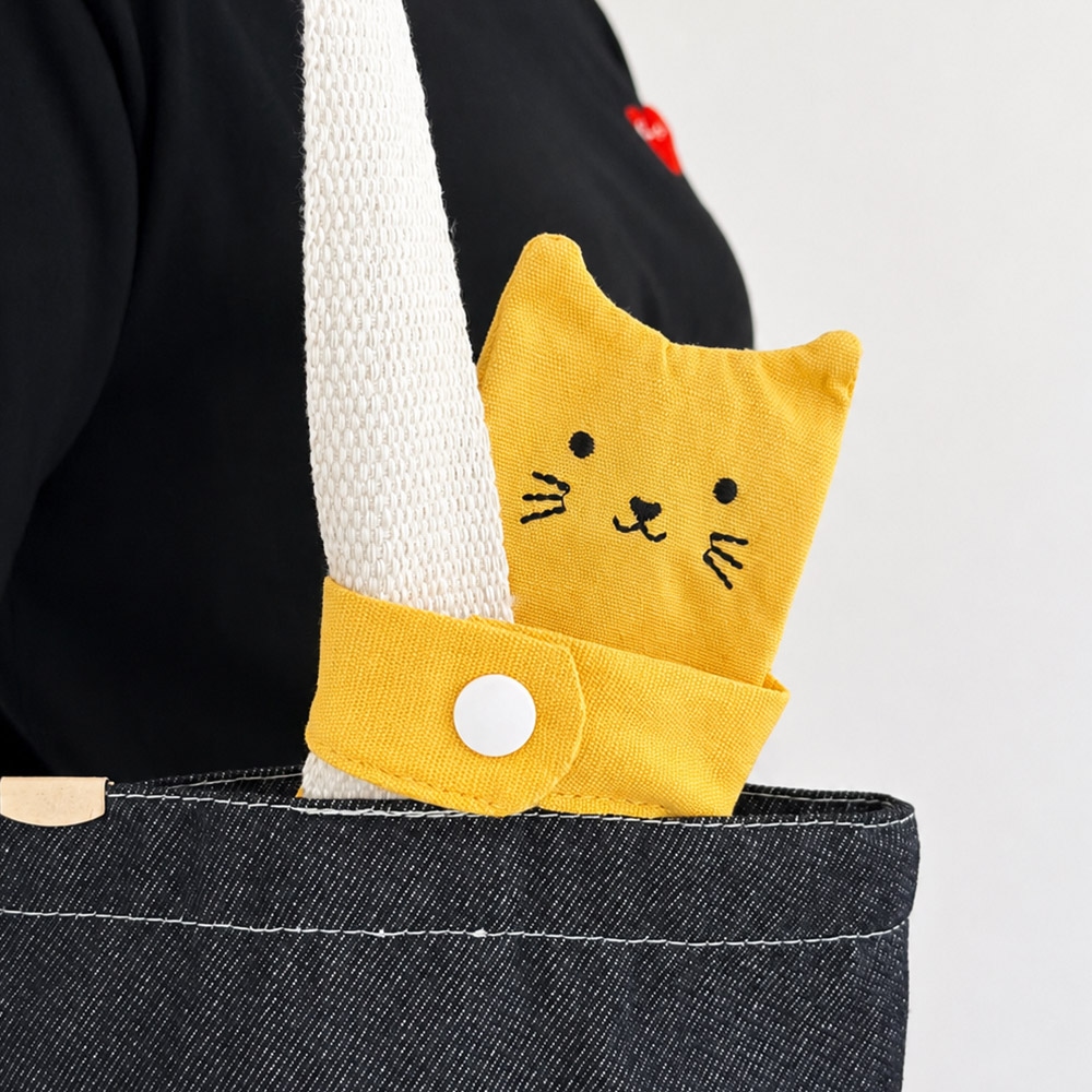 모나코올리브 빼꼼냥 고양이 백꾸 미니파우치