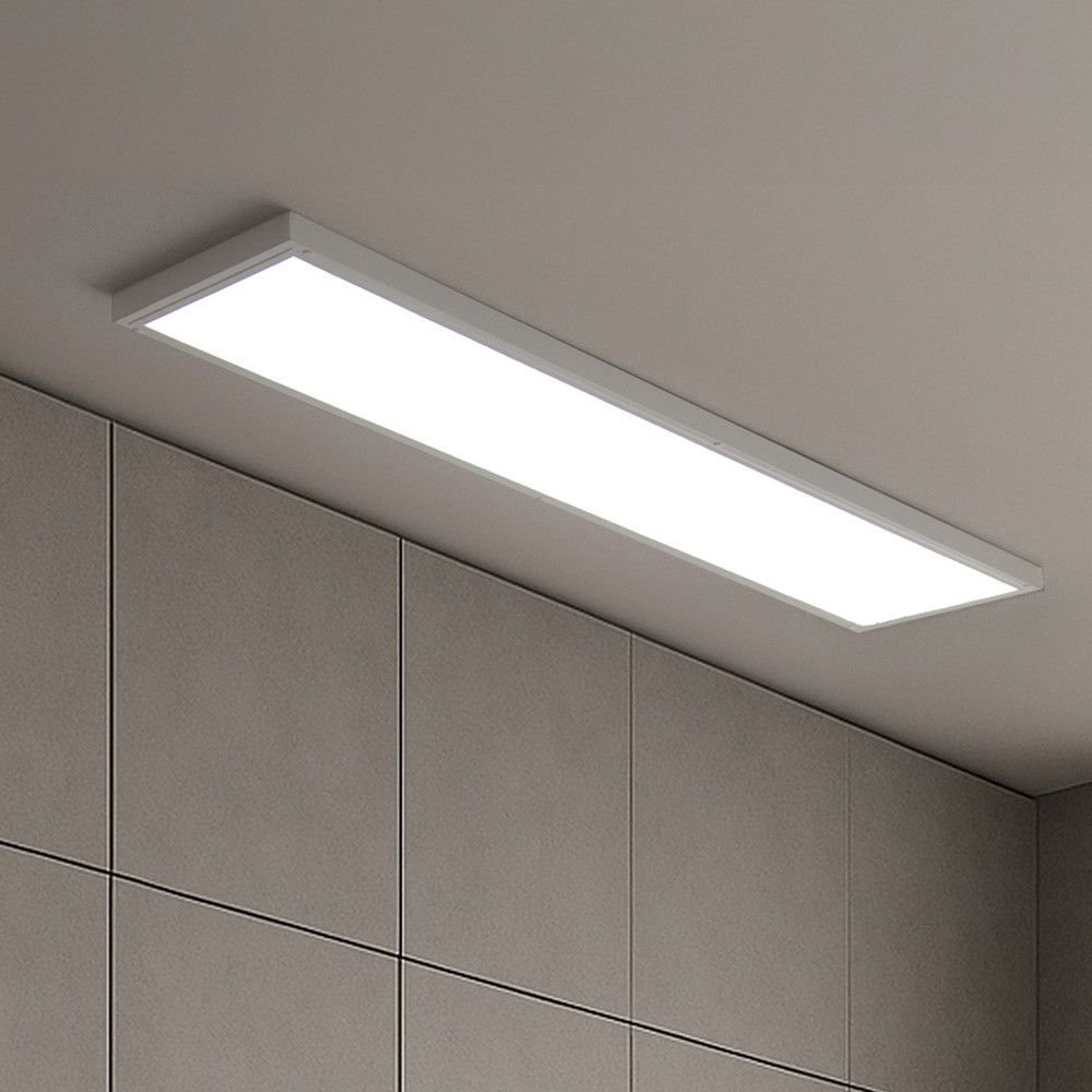 데코빔 LED 에코즈 슬림 직하 엣지 평판조명 1285X320 50W 주방등 거실등 천장등