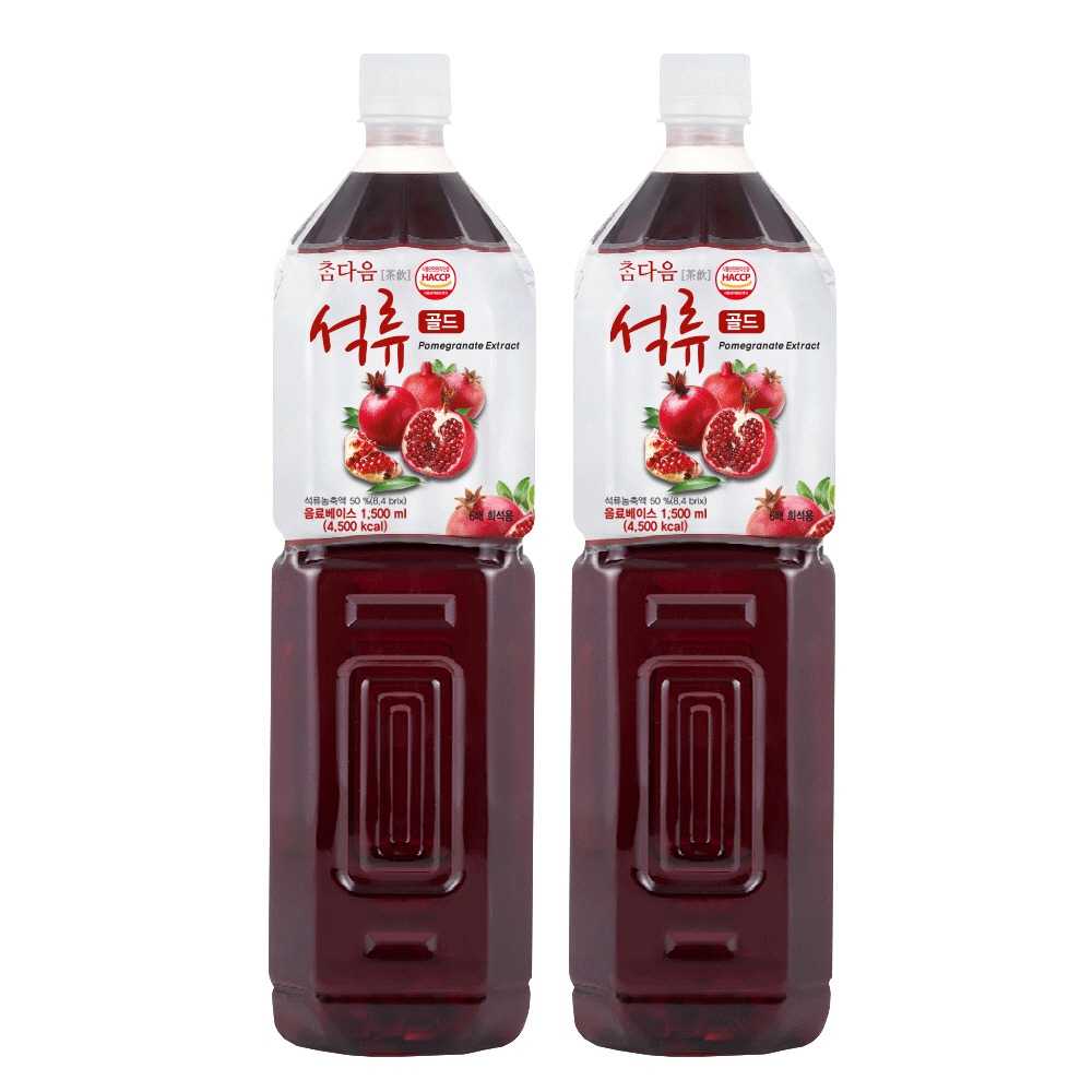 석류 농축액 엑기스 청 음료 베이스 1.5L x 2개 가격 비교 참다음 석류 농축액 엑기스 청 음료 베이스 1.5L x 2개