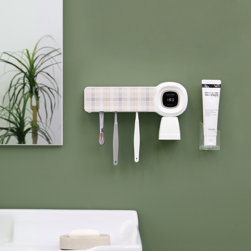 버츄럴 무선 USB 충전식 벽걸이 소독기 칫솔살균기 UTQ-2000W 가격 비교 유토렉스 버츄럴 무선 USB 충전식 벽걸이 소독기 칫솔살균기 UTQ-2000W