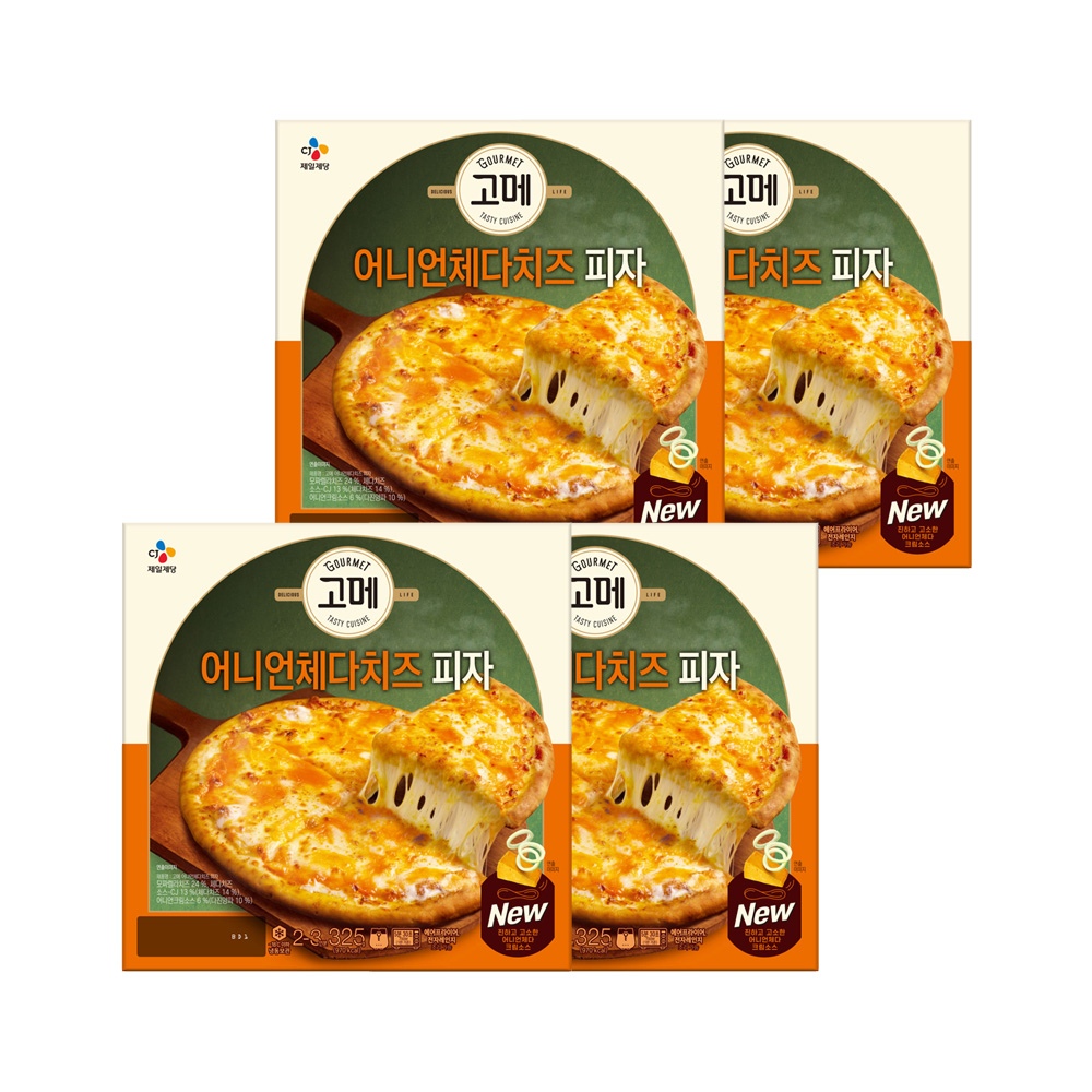 고메 어니언 체다치즈 피자 325g*4개 가격 추이 CJ제일제당 고메 어니언 체다치즈 피자 325g*4개 - 최저가 30,900원