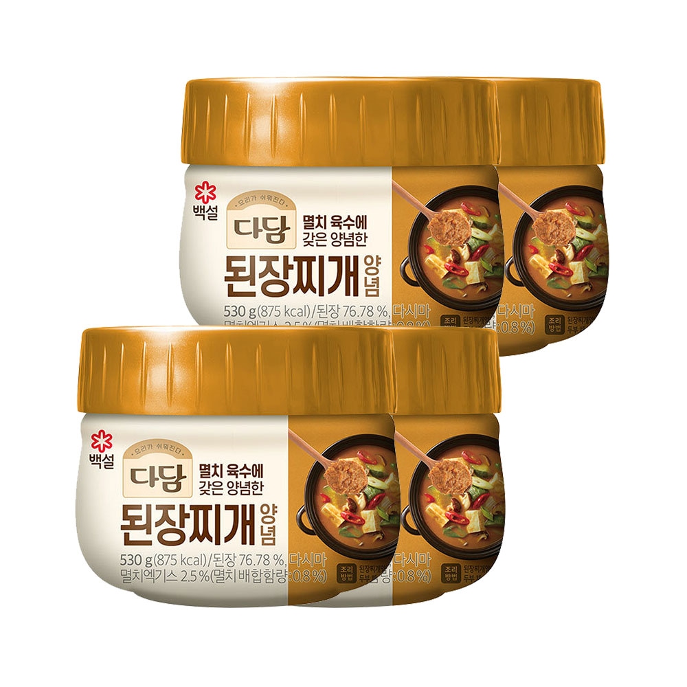 다담 된장찌개 양념 530g*4개 가격 비교 CJ제일제당 다담 된장찌개 양념 530g*4개