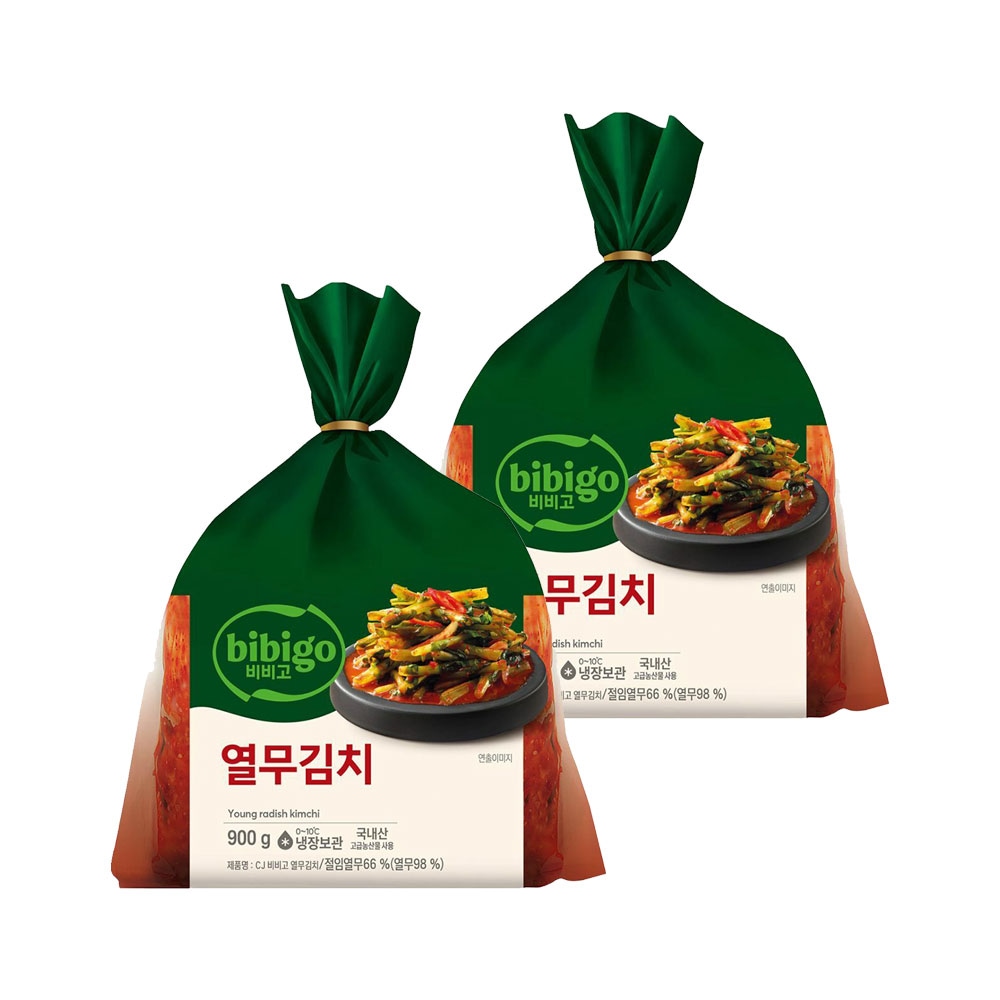 비비고 열무김치 900g*2개 가격 비교 CJ제일제당 비비고 열무김치 900g*2개