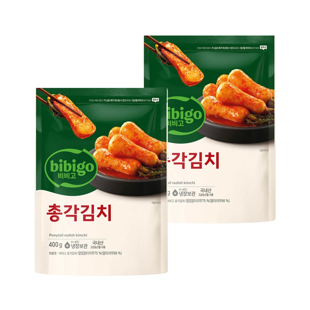 비비고 총각김치 400g*2개 가격 추이 CJ제일제당 비비고 총각김치 400g*2개 - 최저가 23,900원