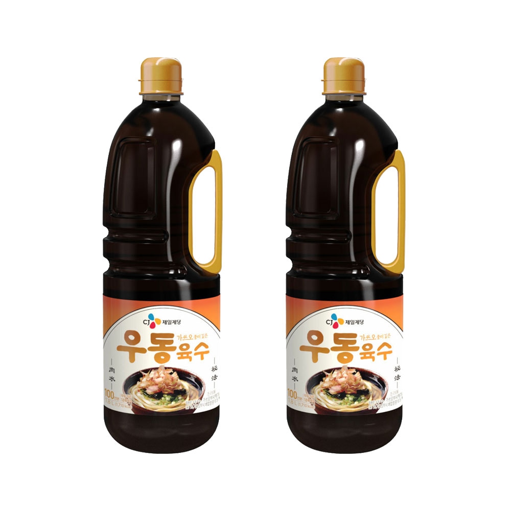 우동육수 1.8L*2개 가격 비교 CJ제일제당 우동육수 1.8L*2개
