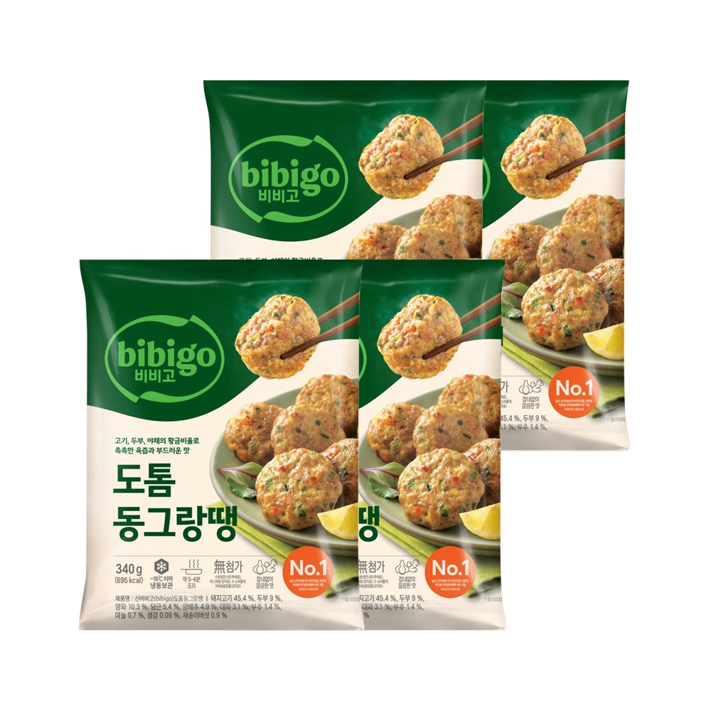 비비고 도톰 동그랑땡 340g*4개(원산지:상품정보제공고시 참조) 가격 비교 CJ제일제당 비비고 도톰 동그랑땡 340g*4개(원산지:상품정보제공고시 참조)