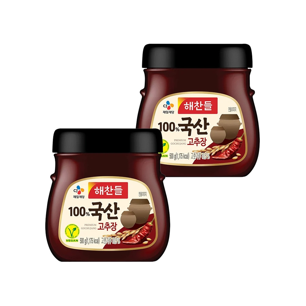해찬들 국산 고추장 500g*2개 가격 비교 CJ제일제당 해찬들 국산 고추장 500g*2개