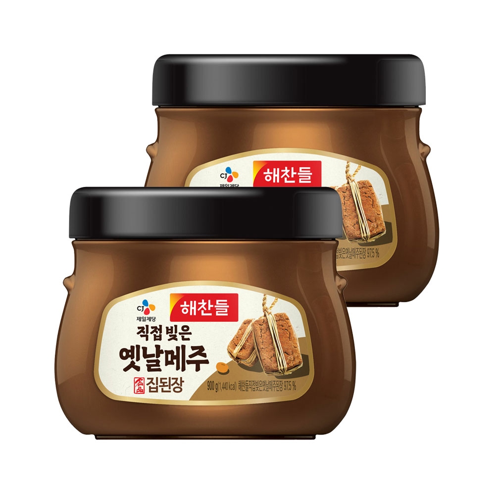 해찬들 명품 집된장 900g*2개 가격 비교 CJ제일제당 해찬들 명품 집된장 900g*2개