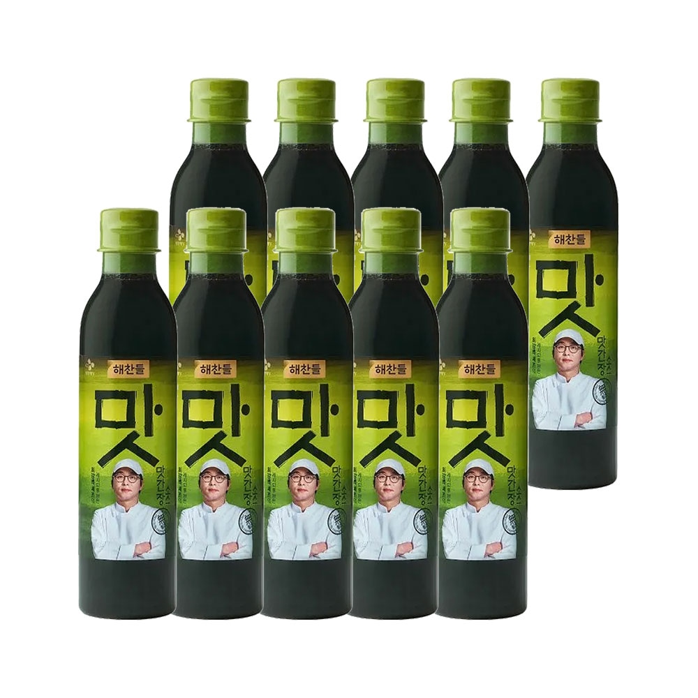 해찬들 최강록 셰프의 레시피를 담은 맛간장 소스 450ml x10개 가격 비교 CJ제일제당 해찬들 최강록 셰프의 레시피를 담은 맛간장 소스 450ml x10개