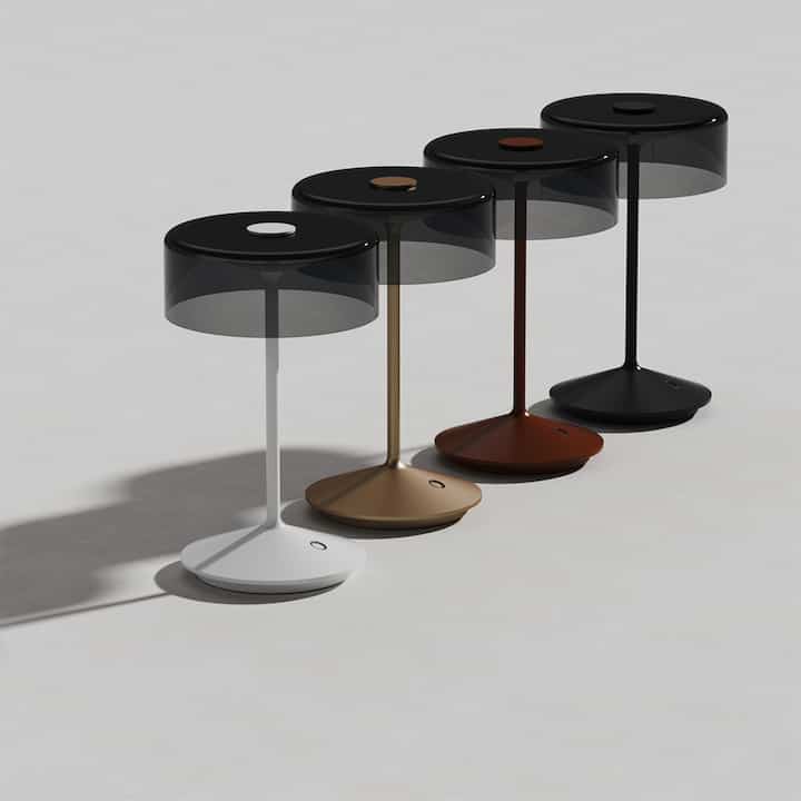 CRYSTAL テーブルランプ［5色］