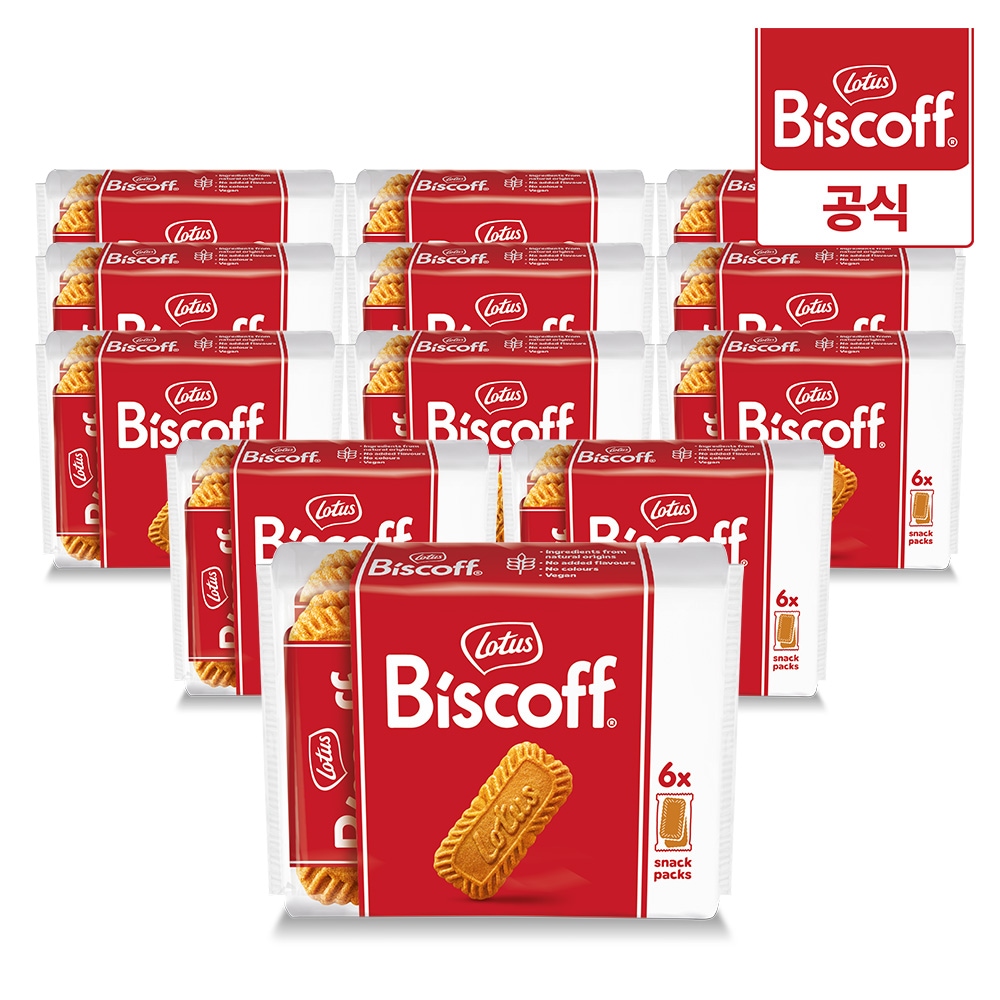 로투스 비스코프 비스킷 2Px6 93g*12개 1박스