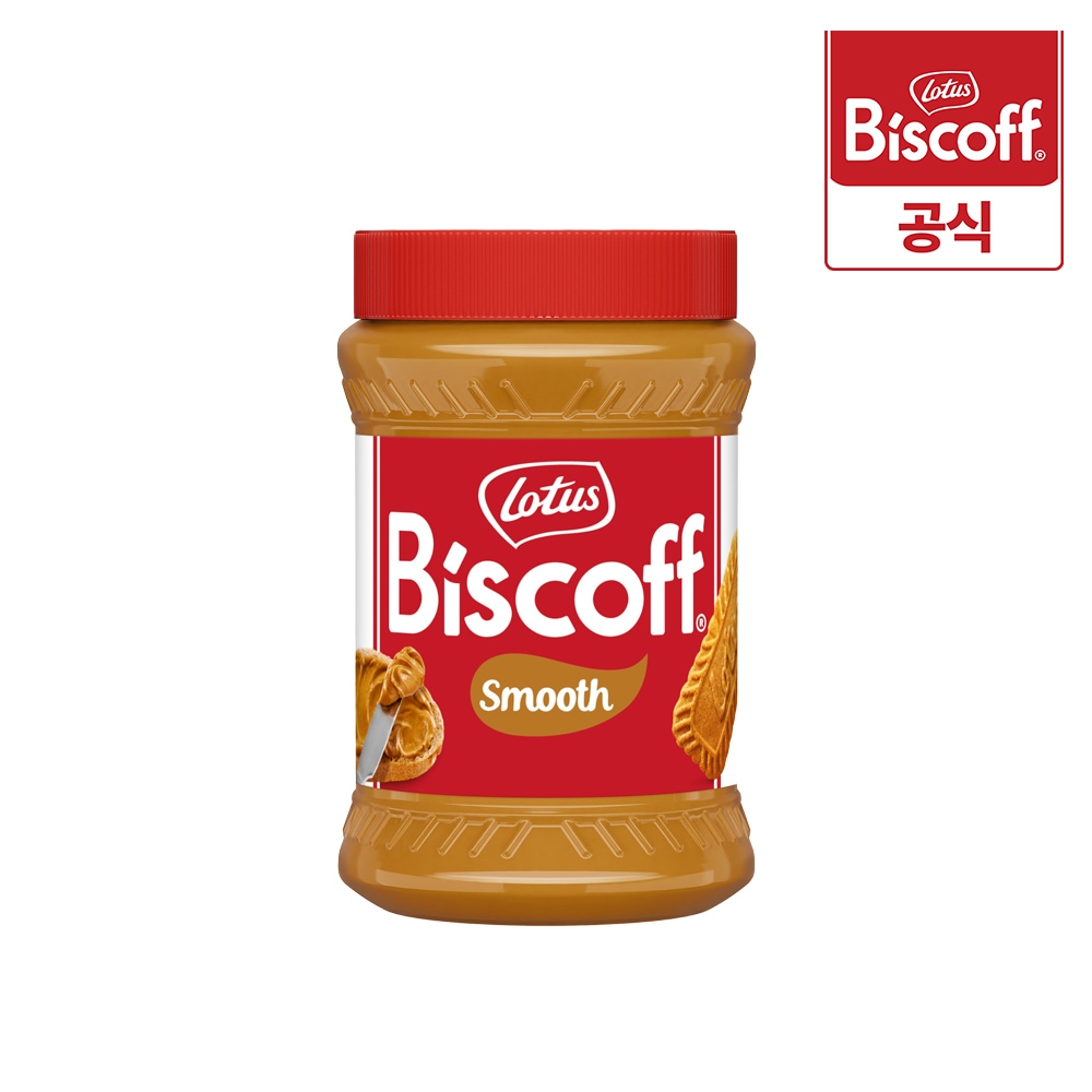 로투스 로투스 비스코프 스프레드 스무스 400g / 카라멜 비스킷 로투스잼 토스트 디저트 쨈