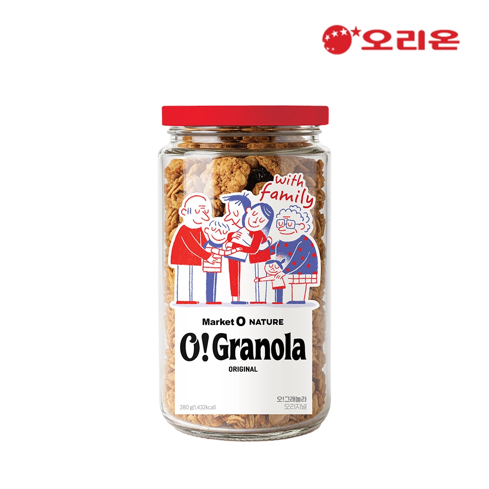 오리온 그래놀라 오리지널 280g 1개