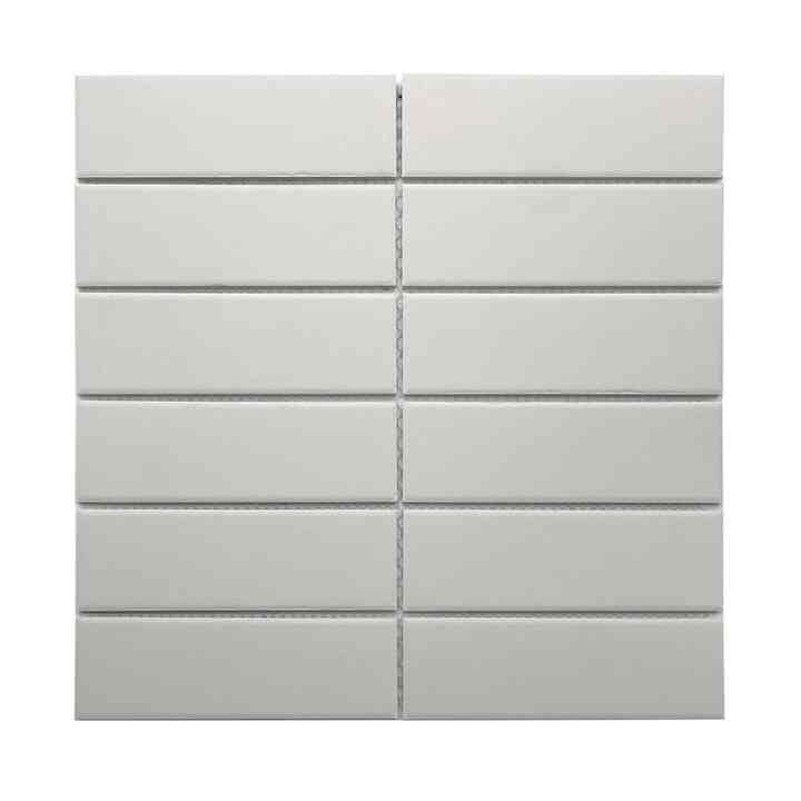 G445-WHITE-NS ホワイト 291X297 モザイクタイル