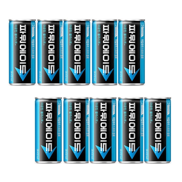 마전동상회 파워에이드 캔 이온 음료 마운틴블라스트 240ml*30개