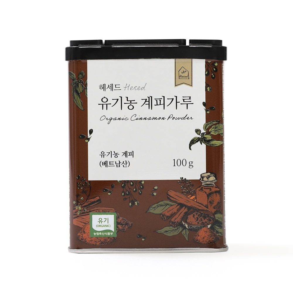 살림하는코알라 헤세드 유기농 계피가루 100g 베트남산 시나몬 파우더
