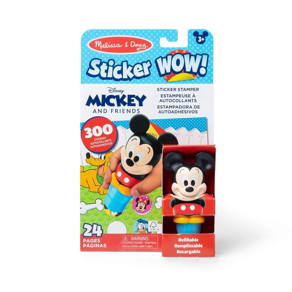 Melissa&Doug 온이프홈X멜리사앤더그 스티커 와우 디즈니 미키 마우스