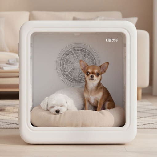 디클 펫드라이룸 강아지 고양이 드라이기 털 건조기 말리기 DP-DC02
