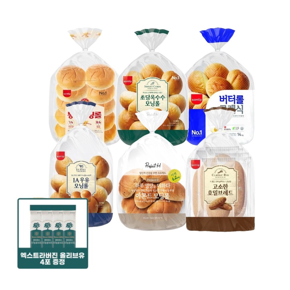 삼립 삼립 식사빵 골라담기 6종 2봉 외