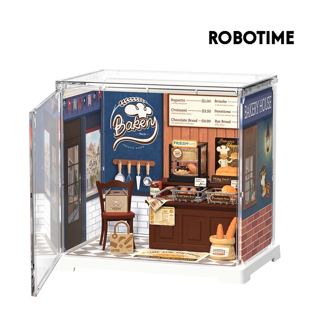 아토블럭 DIY 슈퍼 크리에이터 버터 베이커리 하우스 (DWS03B)