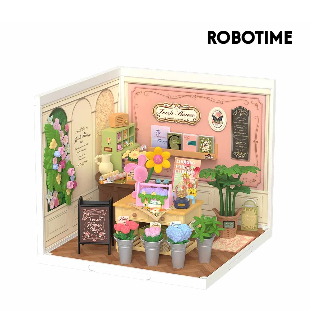 DIY 미니어처 프레쉬 플라워샵 (DW017B) 가격 추이 아토블럭 DIY 미니어처 프레쉬 플라워샵 (DW017B) - 최저가 55,800원