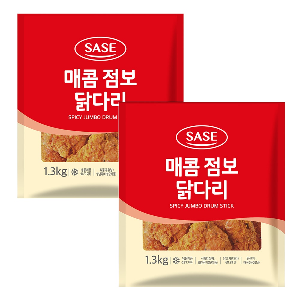 오늘의집 사세 매콤 점보 닭다리 1.3kg 2봉