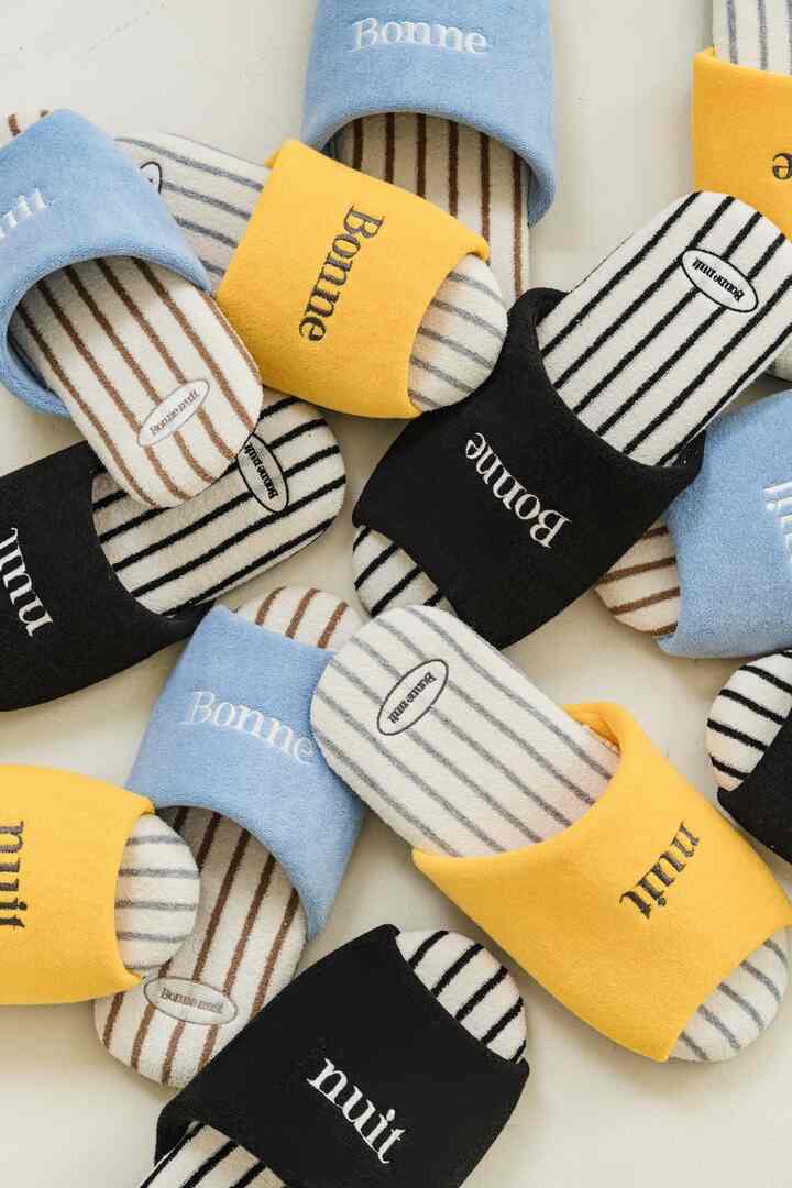 bonne nuit ルームスリッパ