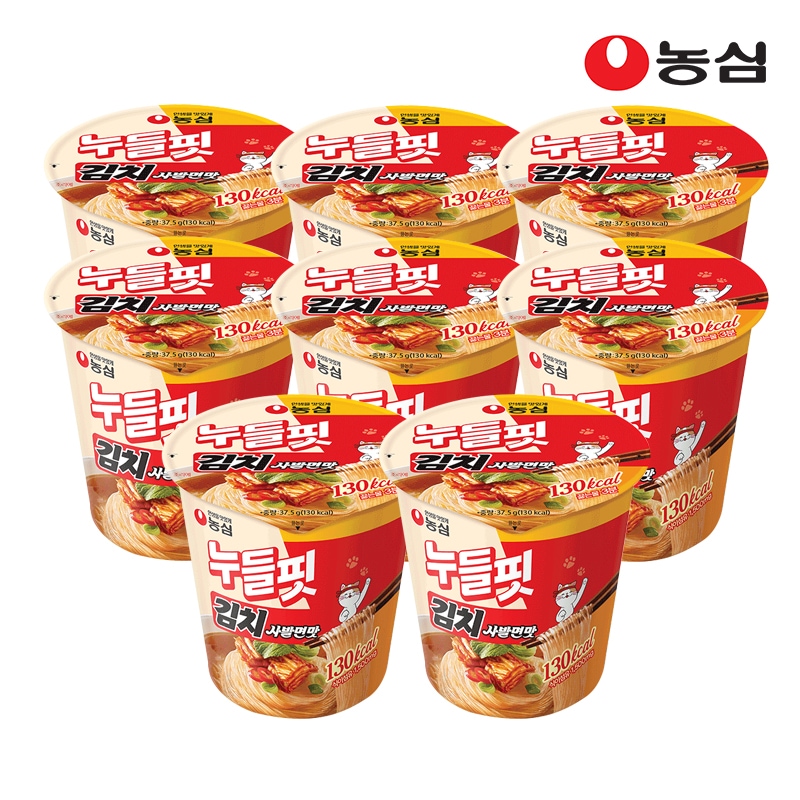 누들핏 김치사발면맛 8개 가격 비교 농심 누들핏 김치사발면맛 8개