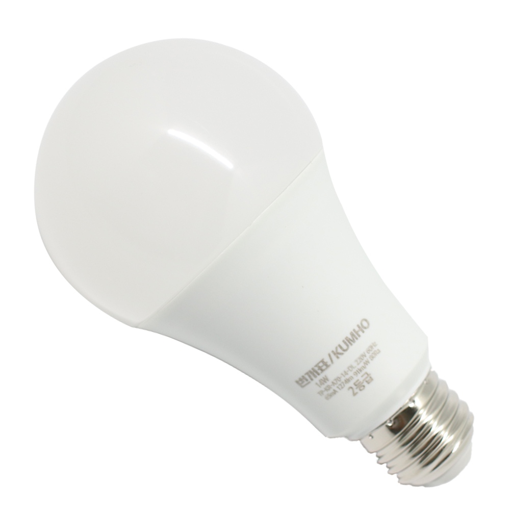 전구·형광등 > 번개표 LED 램프 14W 벌브 전구색 LED조명 전구 램프 | 오늘의집 쇼핑