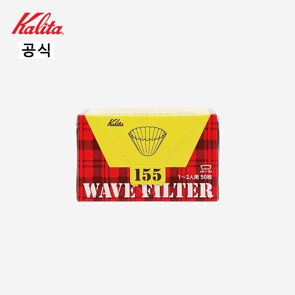 칼리타 웨이브 필터 KWF-155 (50P) 가격 비교 칼리타 칼리타 웨이브 필터 KWF-155 (50P)
